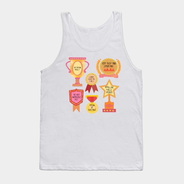 Bridget Jones inspirational trophies Tank Top by rachaelthegreat